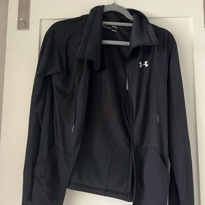 NEW WITH TAGS Under Armour Lightweight Black Shoftshell Small
